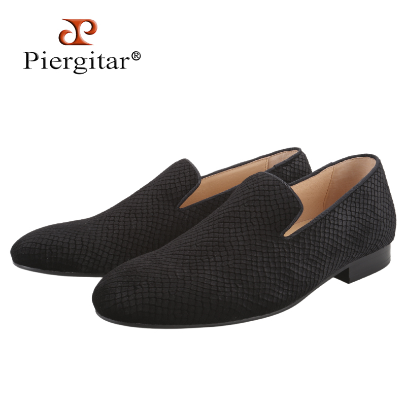 Formal Wear For Men In Wedding - Piergitar Multi-Colors Fishscale Pattern Embossed Velvet