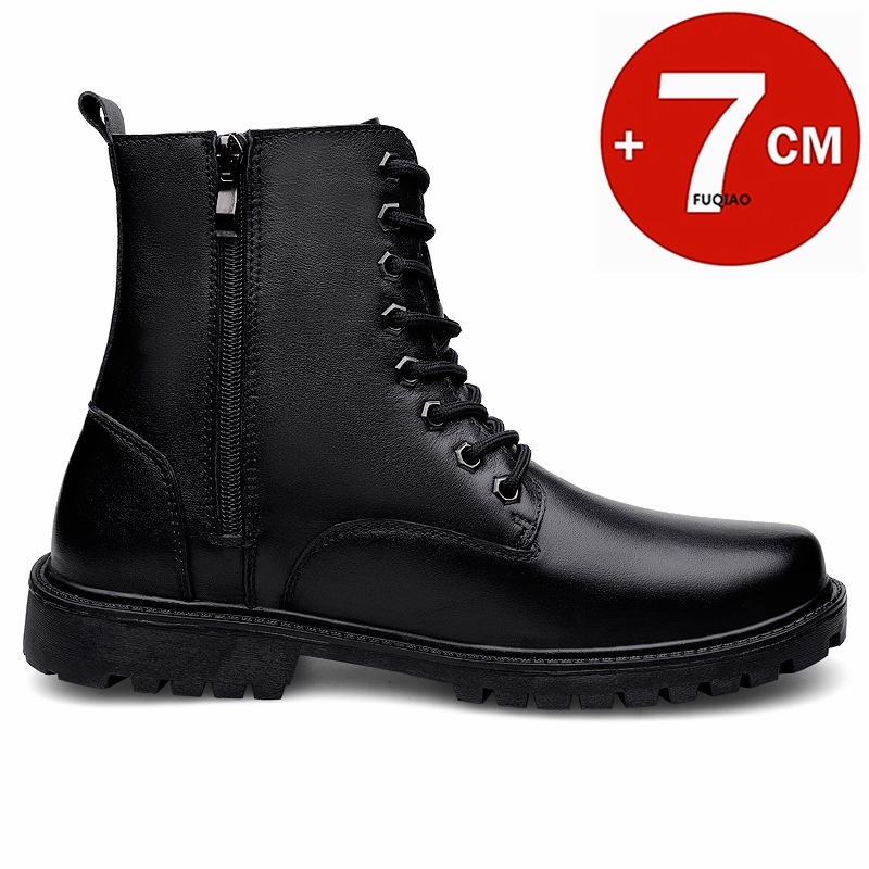 Men's Genuine Leather Elevator - Mens Formal ulasan dan harga