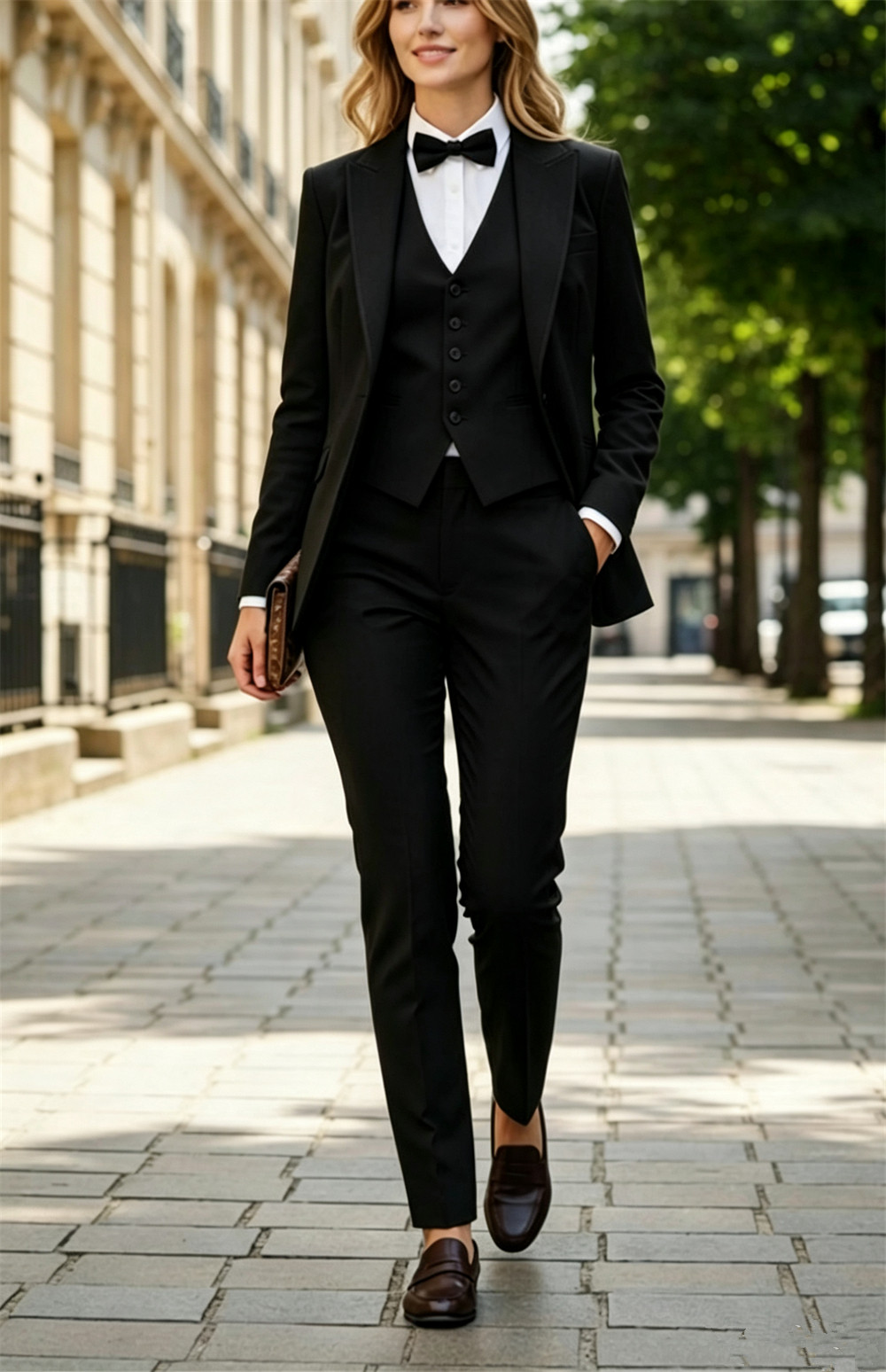 Luxury Women's Suits Elegant F - Slim Fit Suit Set ulasan dan harga