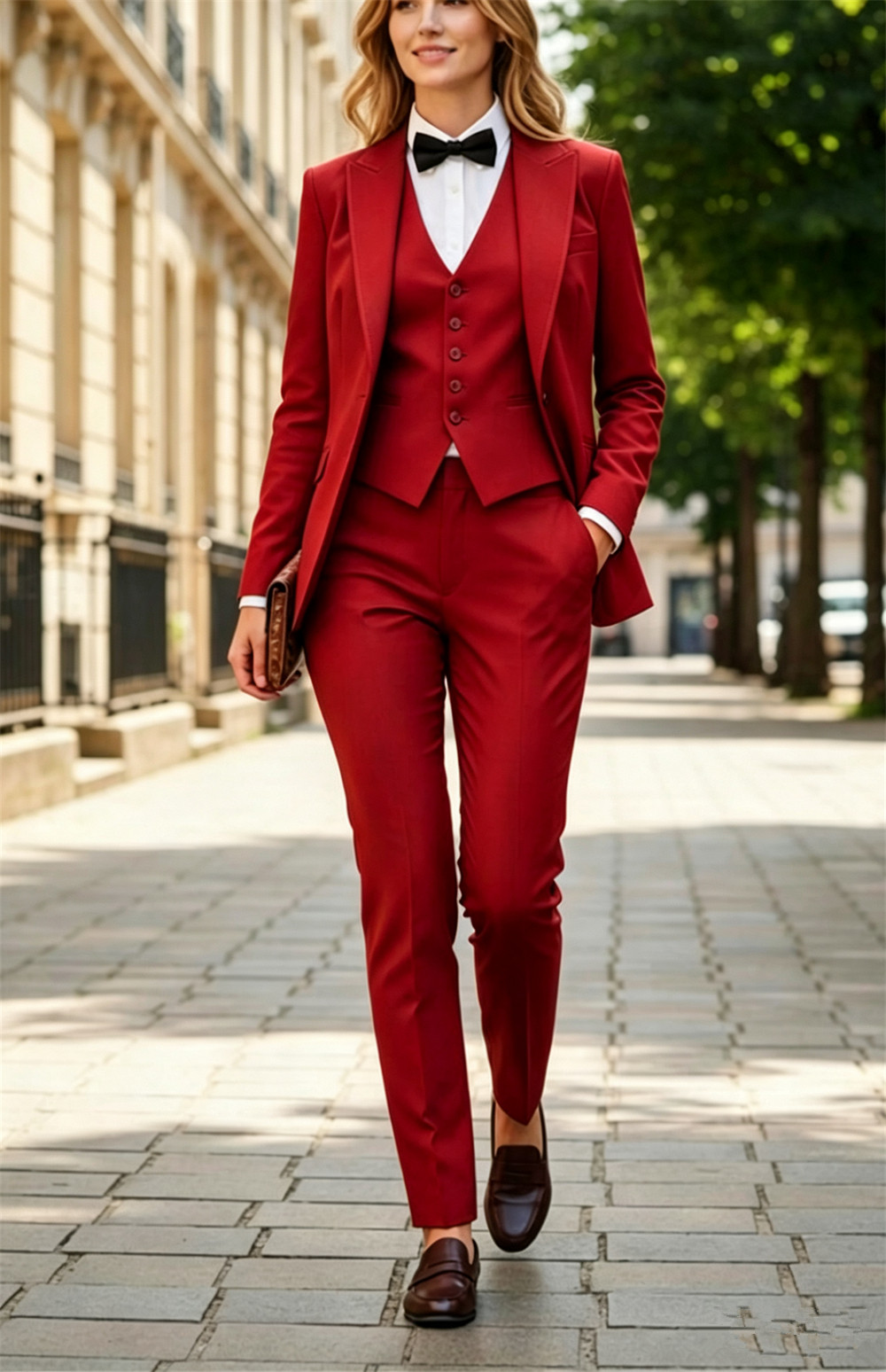 Luxury Women's Suits Elegant F - Slim Fit Suit Set ulasan dan harga