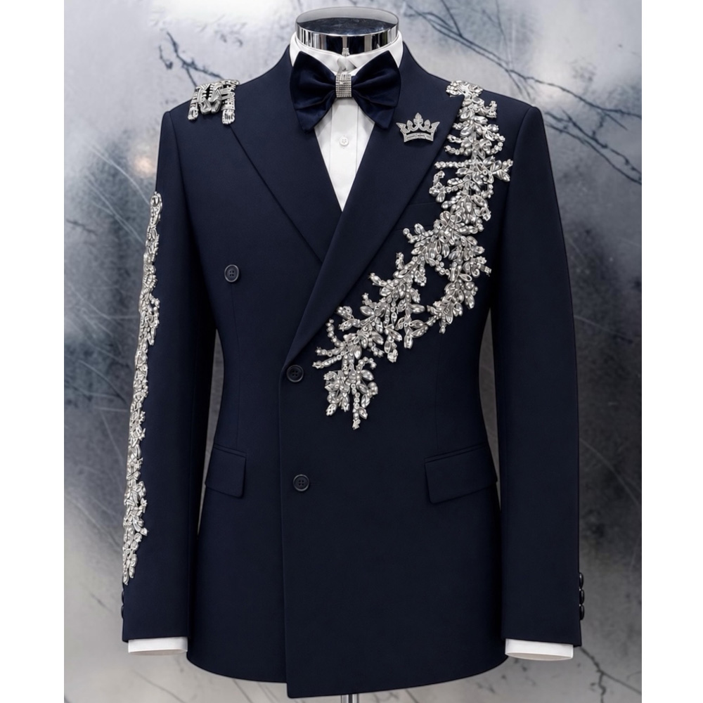 Unique Design Beaded Stones Su - Unique Men'S Formal Wear ulasan dan harga