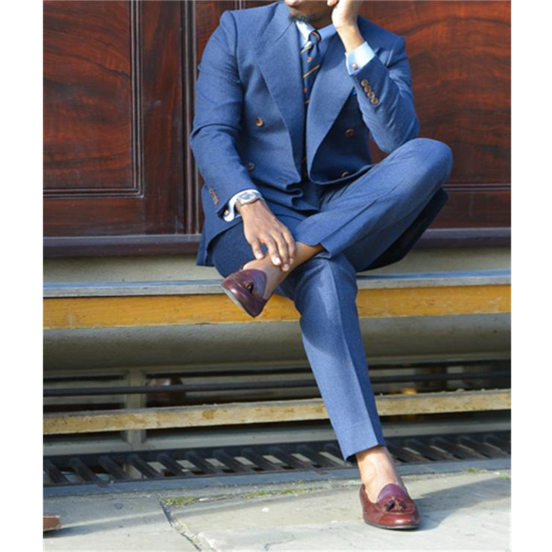 Dark Blue Formal Mens Suits Tw - Formal Wear For Men In Wedding ulasan dan harga