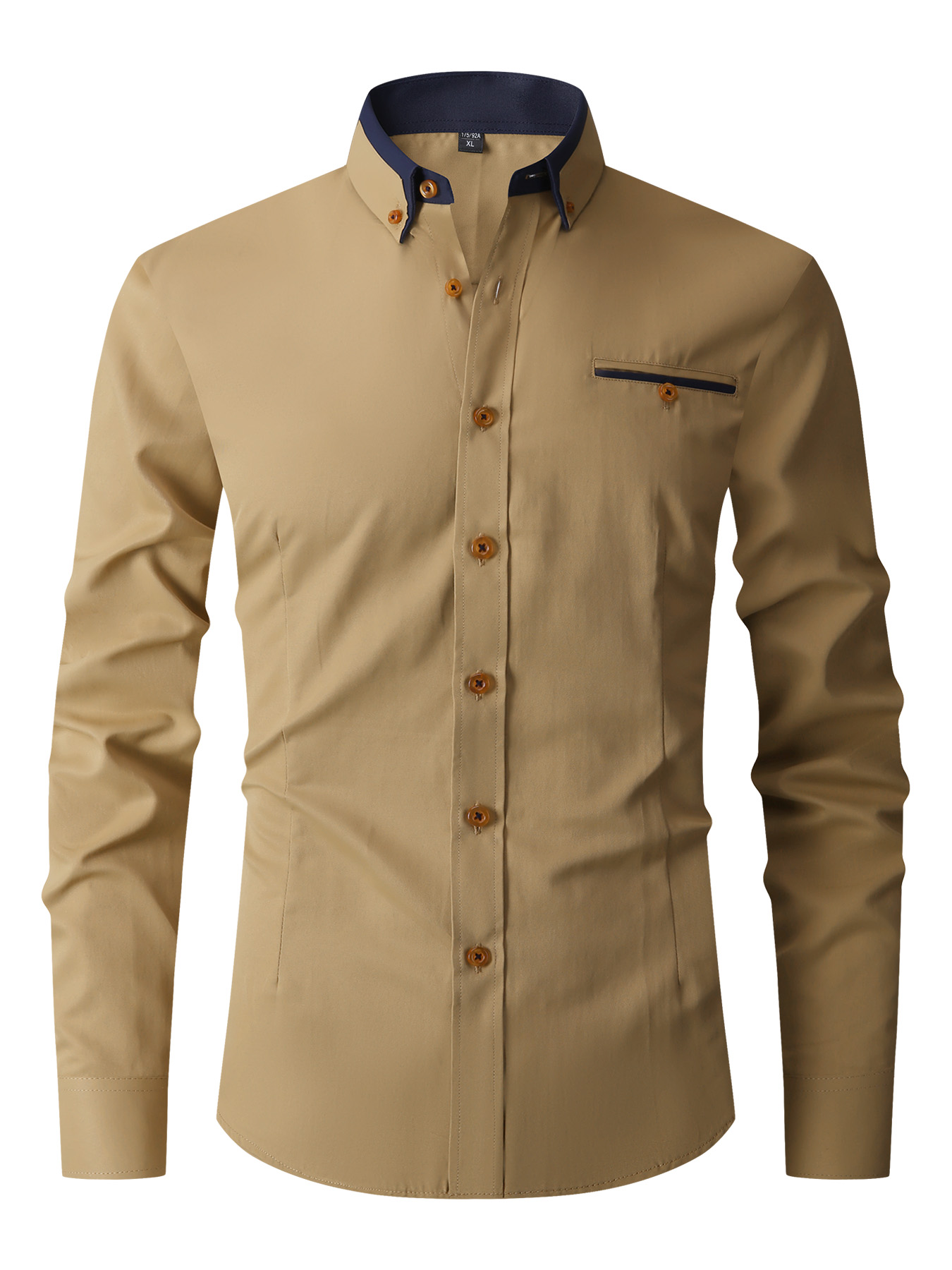 Men Formal Shirt Long Sleeve O - Mens Formal ulasan dan harga