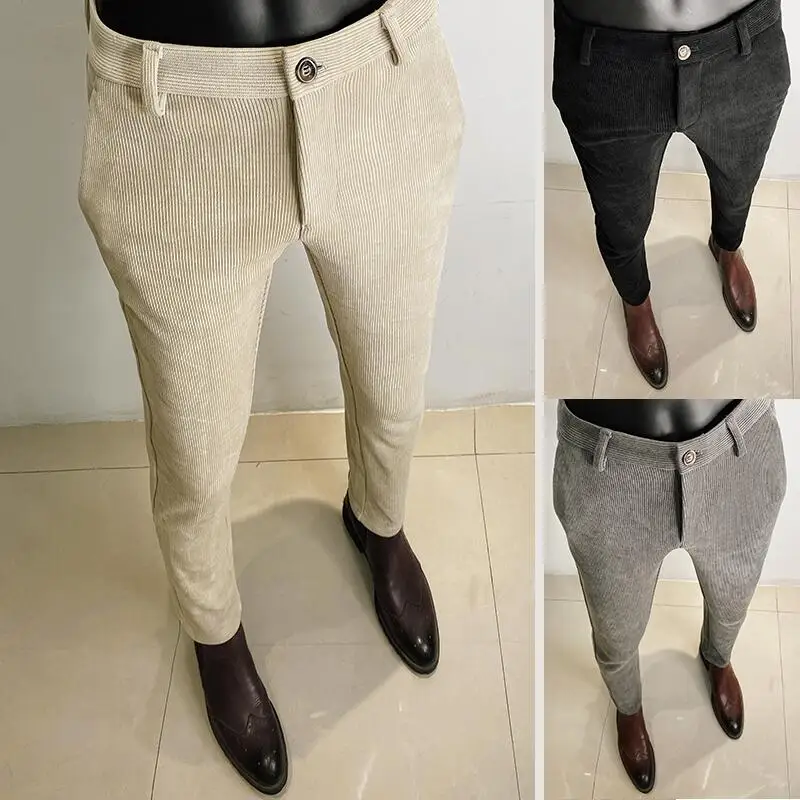 Autumn Winter Thickened Woolen - Men Formal Wear Shop ulasan dan harga