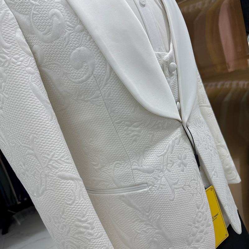 Men Wedding Suit White 3 Piece - Formal Wear For Men In Wedding ulasan dan harga