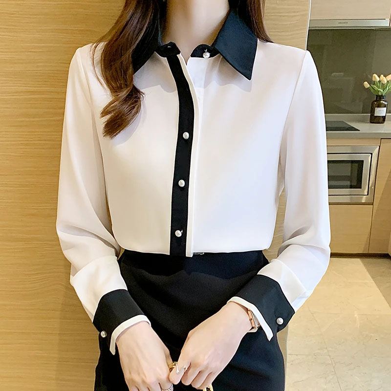White Chiffon Shirt for Women  - Men'S Formal Wear Rental ulasan dan harga
