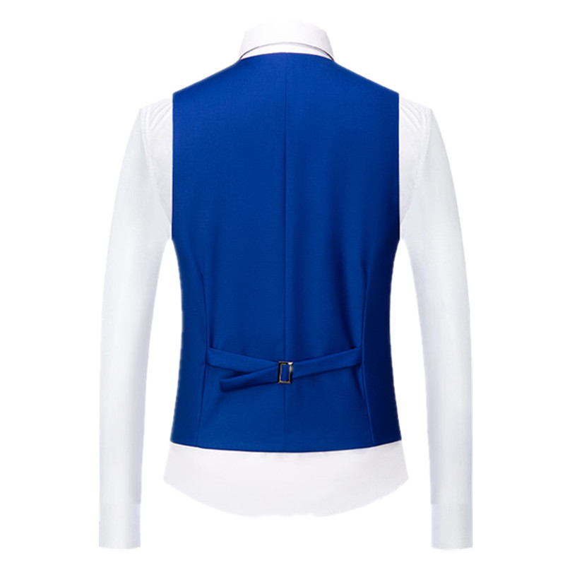 Pure Color Formal Suit Vest Bl - Men Formal Wear Vest ulasan dan harga