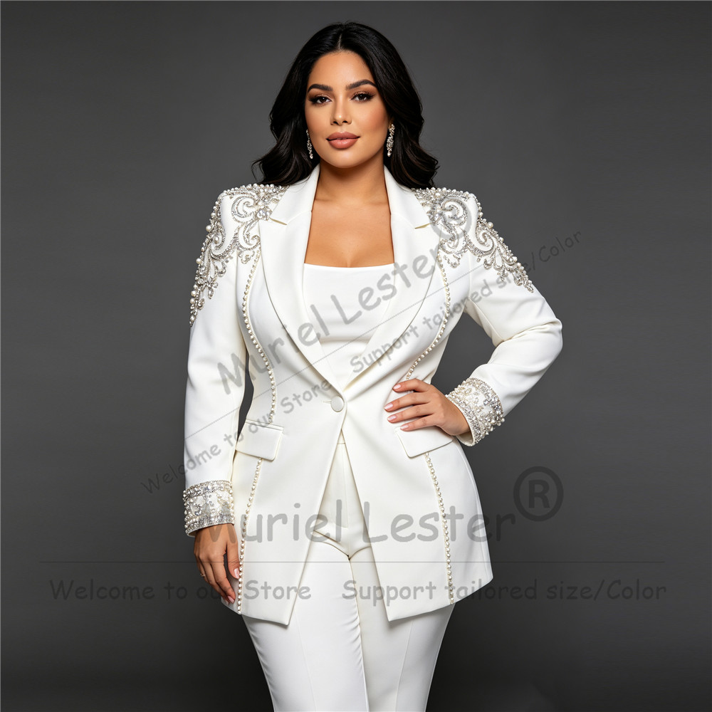 Handmade Women Suit or Wedding - Slim Fit Suit Set ulasan dan harga