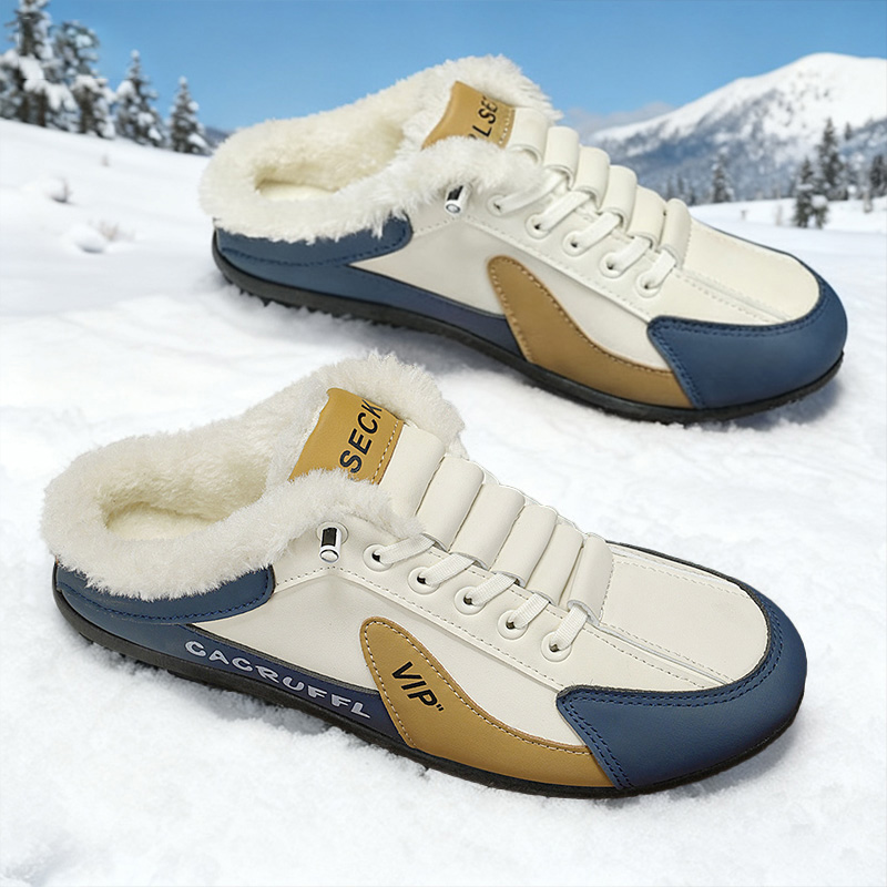 Men's Winter Home Shoes - Outd - Formal Men Daily Wear Slippers ulasan dan harga