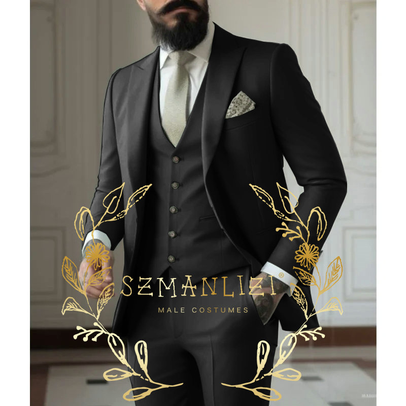Light green Suits Men Suits 3  - Formal Wear For Men In Wedding ulasan dan harga