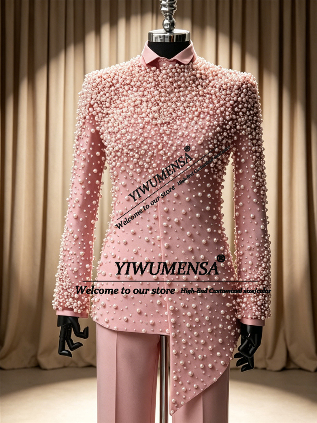 Handmade Suit Men For Wedding  - Unique Men'S Formal Wear ulasan dan harga