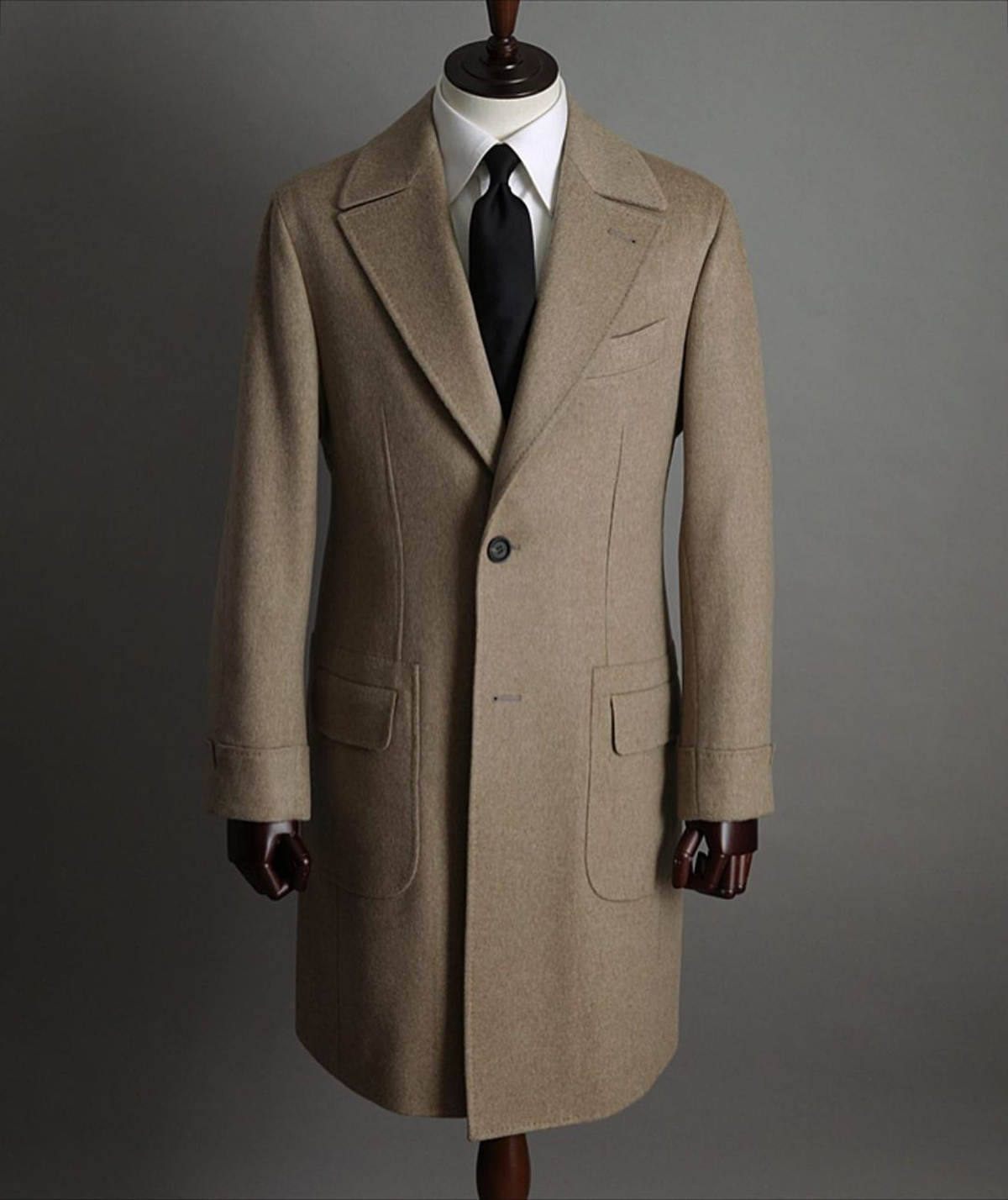 Khaki Vintage Men Coat Formal  - Khaki Formal Wear Men ulasan dan harga