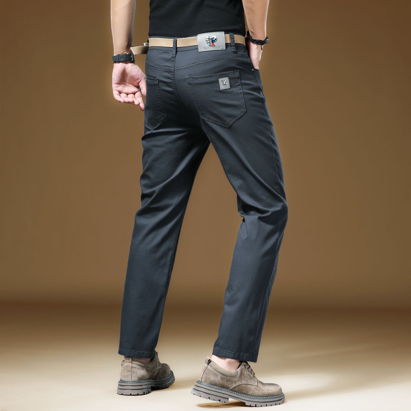 New in Quality Men's Pants Cas - Khaki Formal Wear Men ulasan dan harga