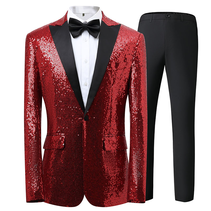 Men's Korean Style Slim Fit Su - Men Formal Wear Shop ulasan dan harga