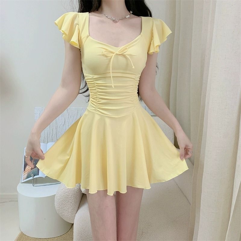 2026 New Women Skirted Swimdre - Slim Fit Suit Set ulasan dan harga